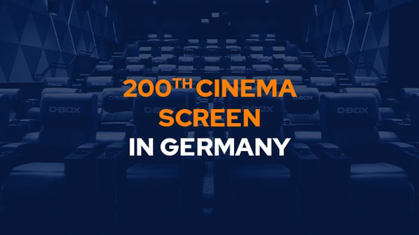 D-BOX reaches 200 screens in Germany